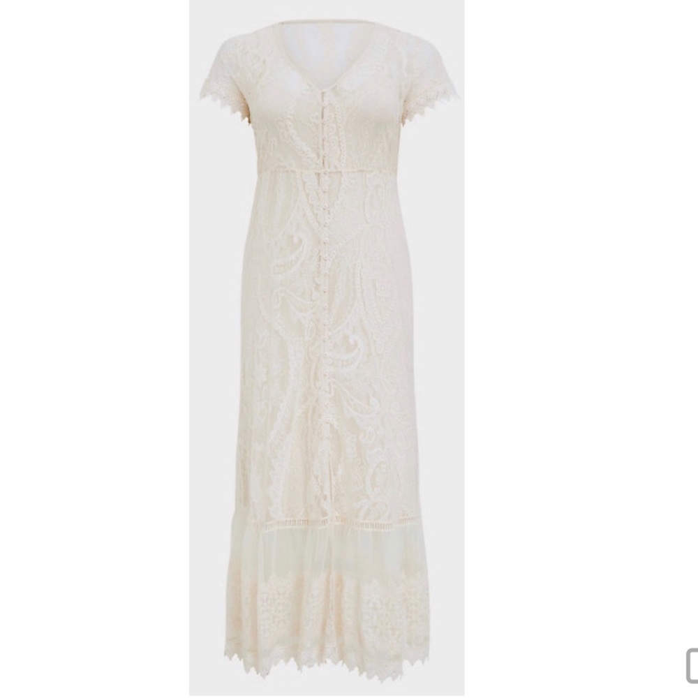 Birch Lace Maxi Dress.